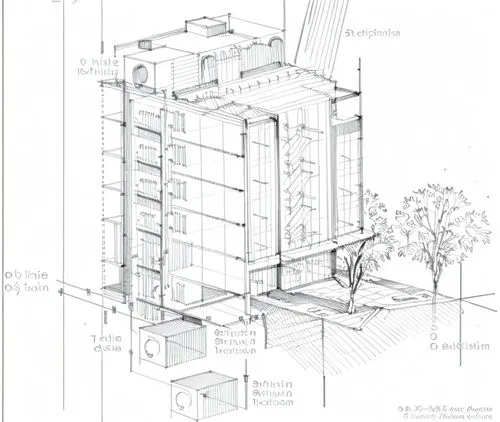 residential tower,multi-story structure,garden elevation,high-rise building,architect plan,kirrarchitecture,house drawing,multistoreyed,multi-storey,facade insulation,building structure,orthographic,s