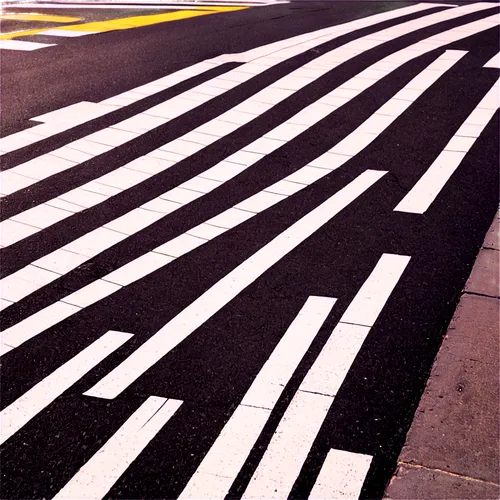 zebra crossing,pedestrian crossing,crosswalk,road marking,bicycle lane,one-way street,pedestrian lights,crossroad,pedestrian,lane grooves,one way street,crossing,crossing sign,zebra pattern,bus lane,yellow line,intersection,horizontal lines,pin striping,pedestrian zone,Illustration,American Style,American Style 13