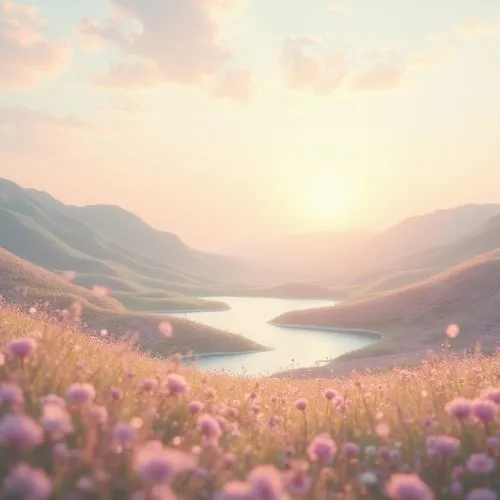 meadow in pastel,blooming field,summer meadow,the valley of flowers,meadow,flower field,grassfields,beauty scene,lavender fields,mountain meadow,lavender field,clover meadow,alpine meadow,vesperia,salt meadow landscape,purple landscape,field of flowers,clannad,dandelion meadow,pink grass,Photography,General,Realistic