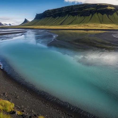 eastern iceland,kirkjufell river,iceland,icelanders,nordland,kirkjufell,seljalandsfoss,glacial melt,faroe islands,blue waters,iceland horse,black sand,glacial lake,low tide,bordafjordur,fjord,braided river,seyðisfjörður,glacial landform,beautiful landscape,Photography,General,Realistic