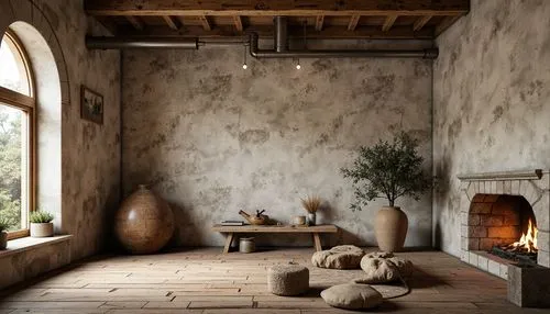 fireplace,fireplaces,rustic,inglenook,alcove,rustic aesthetic,ceramiche,fire place,provencal life,travertine,stone lamp,astier,sitting room,wooden beams,lalanne,country cottage,masseria,interior decor,clay tile,home interior