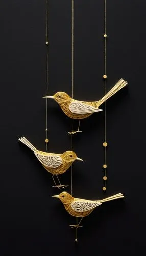 birds on a branch,birds on branch,decoration bird,weathervane design,orrery,golden parakeets,constellation lyre,birds gold,an ornamental bird,ornamental bird,birds on a wire,key birds,gold finch,wind chime,perched birds,constellation swan,wind chimes,birds in flight,gold new years decoration,art deco ornament,Art,Artistic Painting,Artistic Painting 49