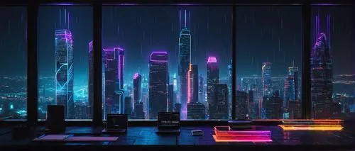 cyberpunk,cybercity,cityscape,synth,metropolis,coruscant,futuristic landscape,city skyline,cybertown,futuristic,cyberscene,cyberport,fantasy city,skyscrapers,coruscating,city at night,cyberia,guangzhou,capcities,cities,Illustration,Retro,Retro 02