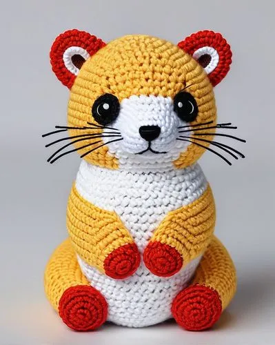 hamtaro,amur hedgehog,dormouse,intarsia,crocheted,asian tiger,pudsey,a tiger,kihon,marsupilami,a small red panda,hedgehog,crochet pattern,rimau,christmas gift pattern,tiger cat,pin cushion,tanuki,crochet,crocheting,Unique,3D,Isometric