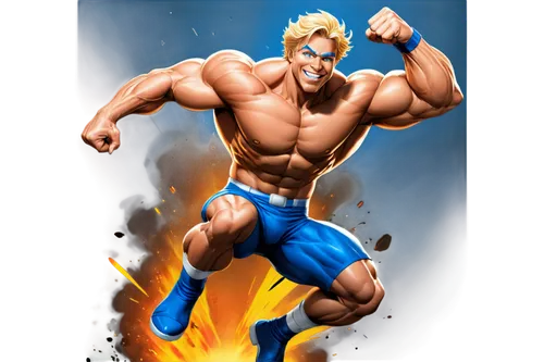 rugal,sandow,haggar,urien,guile,arnolfo,gustafsson,makabe,arnoldo,raoh,arnolt,arnoldi,garrison,brock,shokan,muscle icon,koscheck,sagat,arnoldus,ziggler,Illustration,American Style,American Style 13