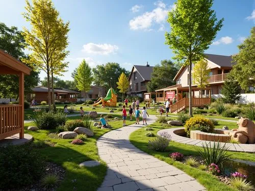 cohousing,ecovillage,ecovillages,kleinburg,aurora village,netherwood,alpine village,escher village,zakopane,3d rendering,townhomes,new housing development,ecopark,streamwood,hovnanian,knight village,ivillage,nature garden,kleinbahn,suburbanized