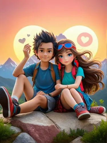 girl and boy outdoor,cute cartoon image,kids illustration,boy and girl,emara,little boy and girl,layden,lilo,children's background,3d render,lyoko,young couple,couple boy and girl owl,tadashi,kiddos,3d rendered,lucaya,scholastic,anime 3d,nea,Photography,General,Fantasy