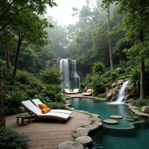 outdoor pool,green waterfall,tropical jungle,leshan,tropical forest,tailandia,greenforest,pools,waterfalls,infinity swimming pool,tropical island,hotsprings,rainforest,nectan,swimming pool,backyard,rain forest,shaoming,cheonjiyeon falls,tianling