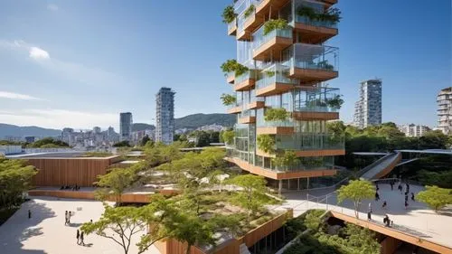 interlace,residential tower,cube stilt houses,ecovillages,biopolis,cubic house,Photography,General,Realistic