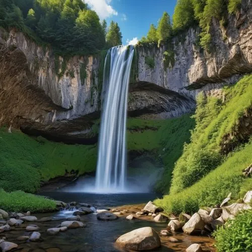 wasserfall,brown waterfall,green waterfall,bridal veil fall,seljalandsfoss,cascades,waterfalls,southeast switzerland,eastern switzerland,water falls,waterfall,lauterbrunnen,canton of glarus,falls of the cliff,water fall,cascade,a small waterfall,falls,ilse falls,ash falls,Photography,General,Realistic