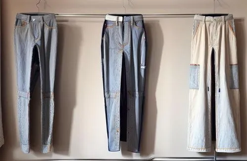 garment racks,wardrobes,denim shapes,linen,trousers,woman hanging clothes,photos on clothes line,walk-in closet,clotheshorse,denim fabric,garderobe,jeanswear,wardrobe,selvage,bellbottoms,laundries,closet,denims,laundresses,sweatpants