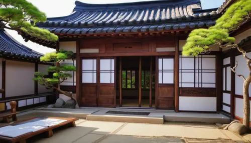 hanok,asian architecture,goryeo,japanese-style room,ryokan,gudeok,dongbuyeo,ryokans,seondeok,hanhwa,chanoyu,sukjong,heian,teahouses,hyang garden,taechon,namsan hanok village,dojo,hanseong,japan garden,Illustration,Black and White,Black and White 17