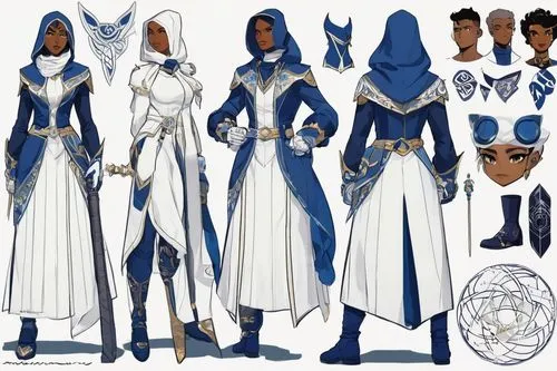 sorceresses,mages,lilandra,armors,ororo,revamps,drow,redesigns,turnarounds,priestesses,oracles,etheria,archons,inquisitors,temporals,defiants,hierarch,arianrhod,allura,aesulapian staff,Unique,Design,Character Design