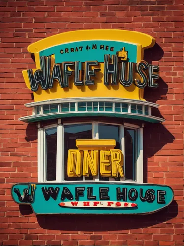 waffle,wanderflake,washhouse,wafer,wayside,wine house,waffles,wafers,warehouse,retro diner,house wall,enamel sign,brick house,crispy house,the walls of the,neon sign,house numbering,waffle iron,wheelhouse,sugar house,Photography,Documentary Photography,Documentary Photography 25