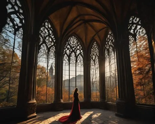 volturi,hall of the fallen,a fairy tale,fairytale,hohenzollern castle,gothic church,fairy tale,woman silhouette,dubbeldam,woman praying,yoga silhouette,maulbronn monastery,girl in a long dress,silhouette,cloister,forest chapel,light of autumn,autumn morning,hohenzollern,sanctuary,Illustration,Black and White,Black and White 31