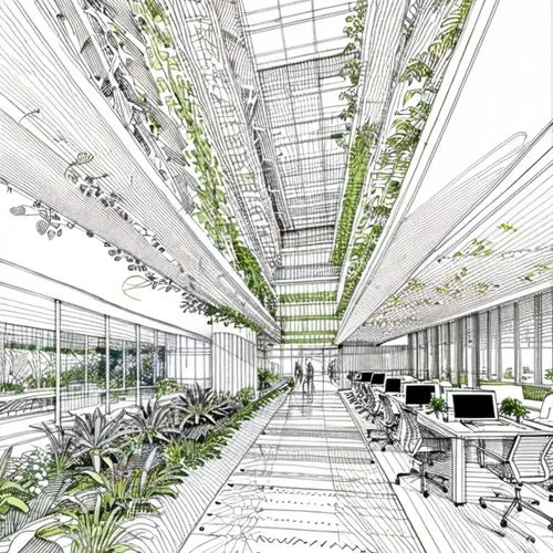 highlight the sustainable materials alone,greenhouse,hahnenfu greenhouse,sky ladder plant,greenhouse cover,tunnel of plants,plant tunnel,greenhouse effect,ufo interior,hanging plants,infection plant,j