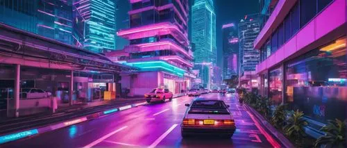 cyberpunk,guangzhou,makati,colorful city,tokyo city,shinjuku,cybercity,neon arrows,tokyo,bangkok,cyberscene,shanghai,neon lights,neons,urban,vapor,miami,futuristic,colored lights,neon,Conceptual Art,Sci-Fi,Sci-Fi 28