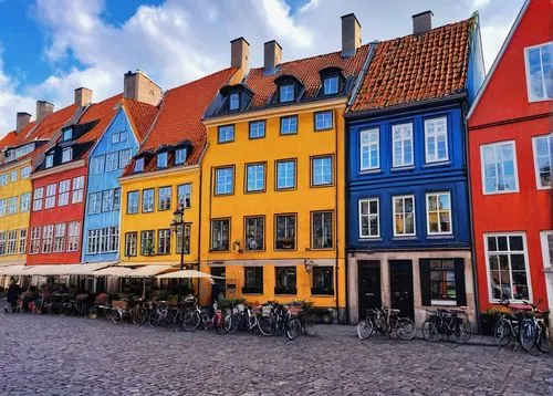 nyhavn,bryggen,luneburg,terbrugge,hanseatic city,bryggman,bryggeri,stortorget,denmark,copenhagen,half-timbered houses,nuernberg,goerlitz,aalborg,lueneburg,nurnberg,aarhus,lubeck,regensburg,trondheim,Art,Artistic Painting,Artistic Painting 32