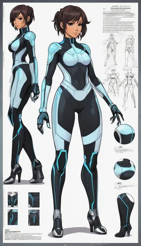 vector girl,concept art,spacesuit,cyan,protective suit,nova,space-suit,neottia nidus-avis,sports prototype,space suit,mags,bolt-004,character animation,comic character,dry suit,aqua,heavy object,artemisia,symetra,concepts,Unique,Design,Character Design