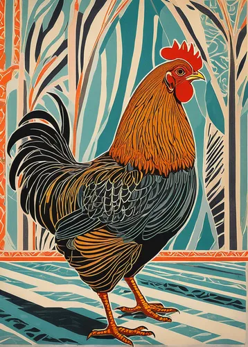 vintage rooster,portrait of a hen,rooster,landfowl,phoenix rooster,bantam,rooster in the basket,rooster head,david bates,hen,roosters,guinea fowl,chook,cockerel,the hen,pullet,winter chickens,chicken 65,fowl,turkey hen,Art,Artistic Painting,Artistic Painting 50