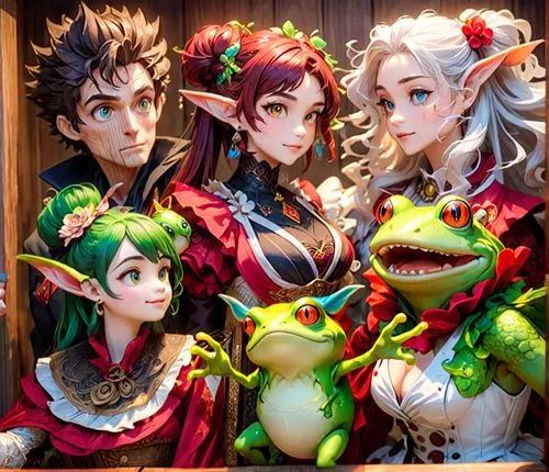 elves,elf,elves flight,christmas wallpaper,christmas family,scandia gnomes,Anime,Anime,General