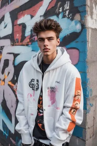 model headshot，Men's Fashion，
Streetwear Chic,windbreaker,north face,jacket,raf,photo session in torn clothes,hoodie,sweatshirt,soundcloud icon,lukas 2,bomber,pictures on clothes line,photos on clothe