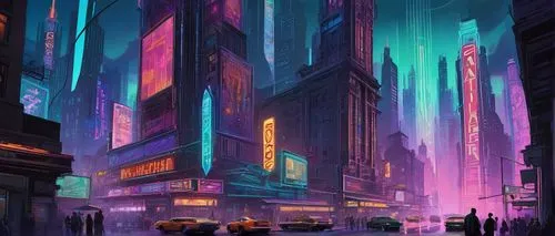 cityscape,cyberpunk,colorful city,metropolis,fantasy city,futuristic landscape,city blocks,shinjuku,city corner,urban,shanghai,city at night,futuristic,downtown,tokyo city,evening city,dystopian,harbour city,business district,the city,Illustration,Realistic Fantasy,Realistic Fantasy 21