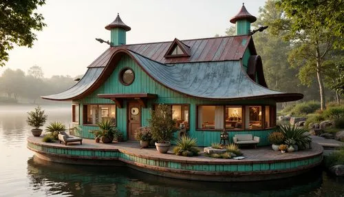 house by the water,house with lake,miniature house,fairy house,houseboat,dreamhouse,summer cottage,boat house,boathouse,pool house,cottage,houseboats,floating huts,little house,fairy tale castle,beautiful home,summer house,fairytale castle,neverland,fairy village