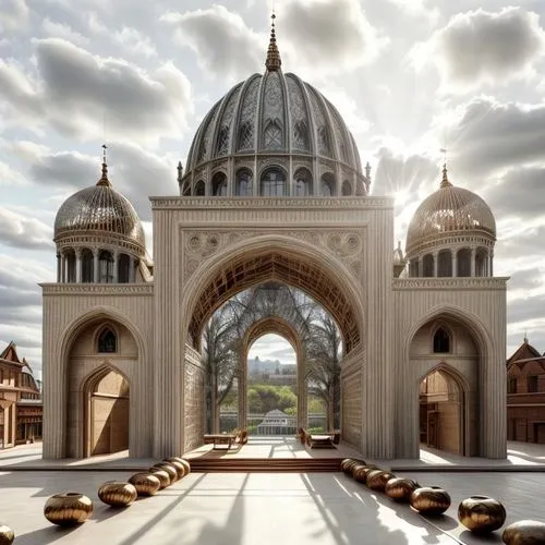 kartarpur,rashtrapati,islamic architectural,marble palace,khorramshahi,akshardham,gurmukh,grand mosque,gurdwaras,ctesiphon,dakshineswar,roof domes,gurdwara,mayapur,chhatris,royal tombs,putrajaya,tajmahal,mausoleums,rashtrakuta