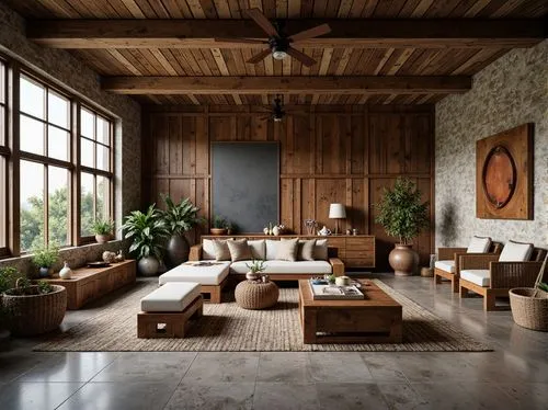 travertine,amanresorts,contemporary decor,living room,luxury home interior,wooden floor,wooden beams,home interior,loft,interior modern design,minotti,livingroom,wood floor,interior design,modern decor,interior decor,sitting room,hardwood floors,concrete ceiling,natural stone