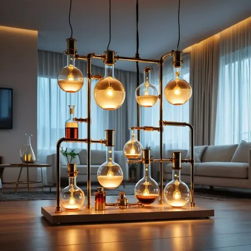 hanging lamp,table lamps,floor lamp,modern decor,hanging light,string lights,Photography,General,Realistic