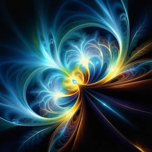 amazing fractal,an art work that is made with different color,light fractal,apophysis,fractal art,abstract background,spiral background,sunburst background,Illustration,Realistic Fantasy,Realistic Fan