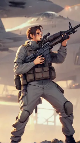 cg artwork,cargo pants,fighter pilot,shooter game,sniper,mercenary,military raptor,combat medic,paratrooper,luke skywalker,lost in war,soldier,air combat,solo,animated cartoon,glider pilot,sci fiction illustration,the sandpiper general,war correspondent,tactical