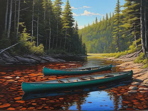 canoes,boat landscape,rowboats,canoeing,row boats,canoe,wooden boats,kayaks,dugout canoe,row boat,oil painting on canvas,pedalos,fishing boats,oil on canvas,canoe birch,oil painting,boats,kayaking,fishing float,dug out canoe,Conceptual Art,Fantasy,Fantasy 12