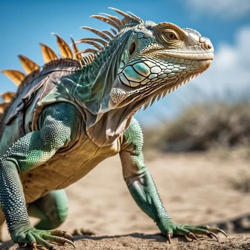 desert iguana,green iguana,ring-tailed iguana,iguana,iguanidae,eastern water dragon,collared lizard,eastern water dragon lizard,crocodilian reptile,chinese water dragon,western whiptail,cyclura nubila,whiptail,iguanas,caiman lizard,real gavial,green crested lizard,dragon lizard,coast horned lizard,landmannahellir,Photography,General,Realistic