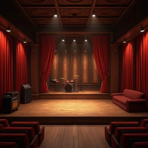 theater stage,theater curtains,theater curtain,theatre stage,theatre curtains,stage curtain,courtroom,concert hall,performance hall,music studio,theater,piano bar,zaal,escenario,parlor,recording studio,great room,grand piano,antechamber,playing room,Photography,General,Realistic