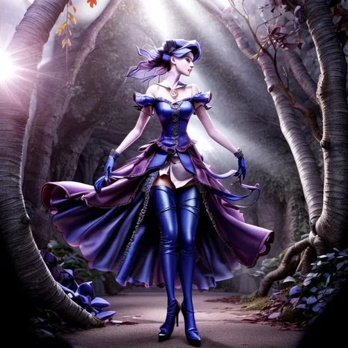 bayonetta,blue enchantress,liliana,yuanji,etheria,darkstalkers