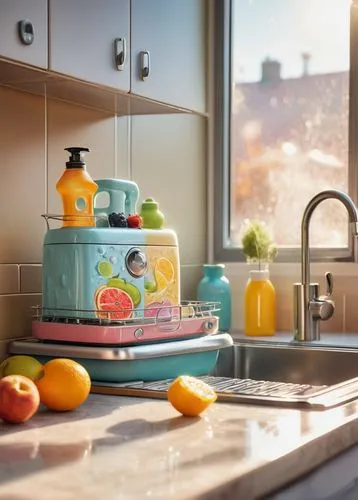 vintage kitchen,tile kitchen,baking equipments,citrus juicer,kitchenware,citrus cake,cookware and bakeware,blender,kitchen design,kitchenette,cinema 4d,ice cream maker,home appliances,3d render,kitchen appliance accessory,citrus bundt cake,household appliances,3d rendering,lego pastel,kitchen appliance,Art,Artistic Painting,Artistic Painting 20