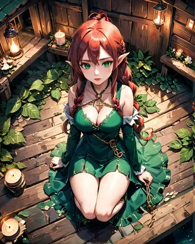 background ivy,pyra,saria,forest clover,ivy,tira,primrose,orin,celica,yggdrasil,camellia,meiling,tressa,merida,hidari,fae,marie leaf,emerald,lene,cecilia,Anime,Anime,Realistic