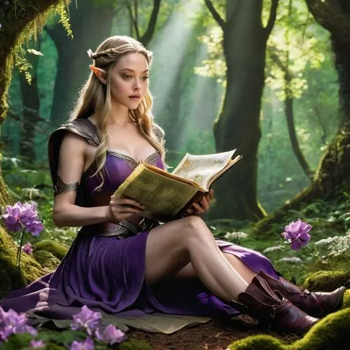 elvish,faerie,violet head elf,eilonwy,fae,galadriel,Photography,Artistic Photography,Artistic Photography 15