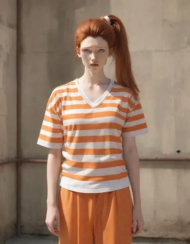 pippi longstocking,ginger rodgers,pumuckl,orange,murcott orange,beaker,television character,orange half,girl in t-shirt,raggedy ann,half orange,redheaded,barb,clementine,orange color,girl in overalls,bright orange,gingerman,redheads,redhead doll,Photography,Natural