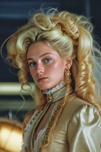 a very pretty blond with long hair in costume,galadriel,cirta,edea,morgause,krietor,margairaz,Photography,General,Realistic