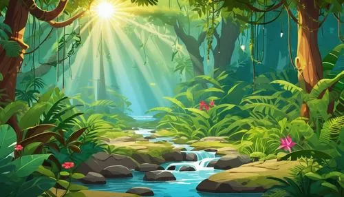 cartoon video game background,forest background,rainforest,frog background,mobile video game vector background,fairy forest,cartoon forest,landscape background,rain forest,green wallpaper,forest landscape,children's background,elven forest,fairy world,green waterfall,jungle,forests,background vector,fairytale forest,tropical jungle