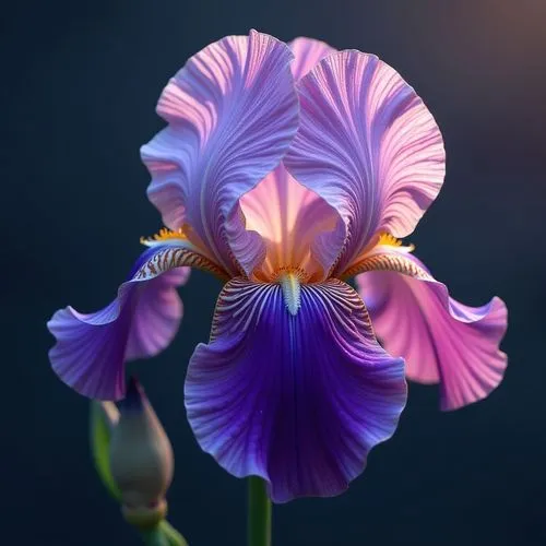 flower in sunset,iris,violet tulip,tulipan violet,purple flower,orchidaceae