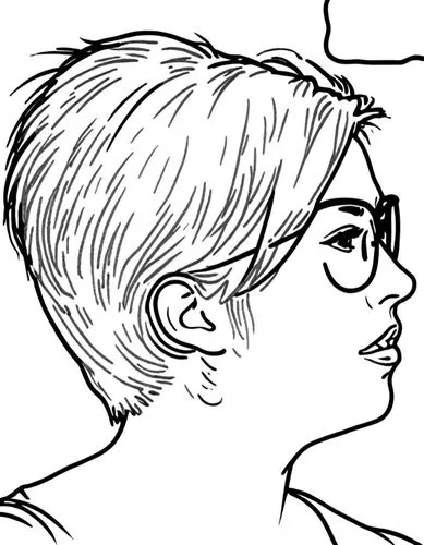 comic halftone woman,phonogram,inking,allred,girl with speech bubble,pencilling,penciling,lemire,rotoscoped,intoning,inks,profiles,flat blogger icon,roughs,bespectacled,shorn,spectacled,oval frame,sidecut,comic halftone,Design Sketch,Design Sketch,Rough Outline