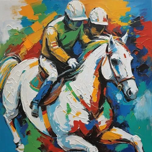 horseracing,jockey,racehorses,horserace,racehorse,horse racing,Conceptual Art,Oil color,Oil Color 20