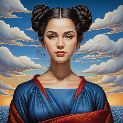 amidala,tretchikoff,pilipina,geisha girl,Illustration,Abstract Fantasy,Abstract Fantasy 21