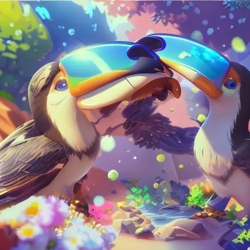 toucans,toco toucan,bird bird kingdom,tropical birds,bird kingdom,bird couple,crying birds,key birds,mandarin ducks,birds of the sea,colorful birds,rare parrots,toucan,whimsical animals,fur-care parrots,bird painting,parrot couple,birds,birds on a branch,parrots,Common,Common,Cartoon