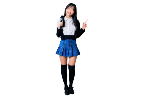 azusa nakano k-on,school skirt,riho,tartan background,mimori,blur office background,blue background,transparent background,funaki,tartan skirt,blurred background,yuria,akimoto,mio,sayako,makiko,tomoyo,ayami,minmay,hazuki,Illustration,Realistic Fantasy,Realistic Fantasy 16