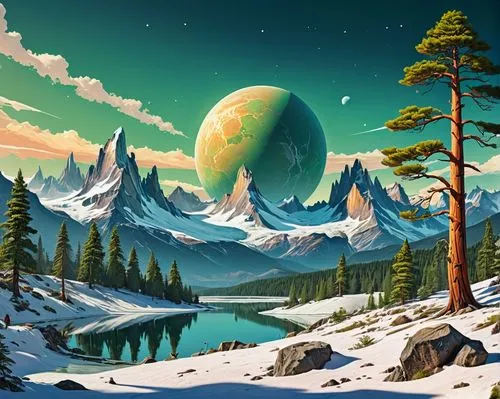 ice planet,lunar landscape,alien planet,landscape background,nature background,fantasy landscape,Conceptual Art,Sci-Fi,Sci-Fi 20